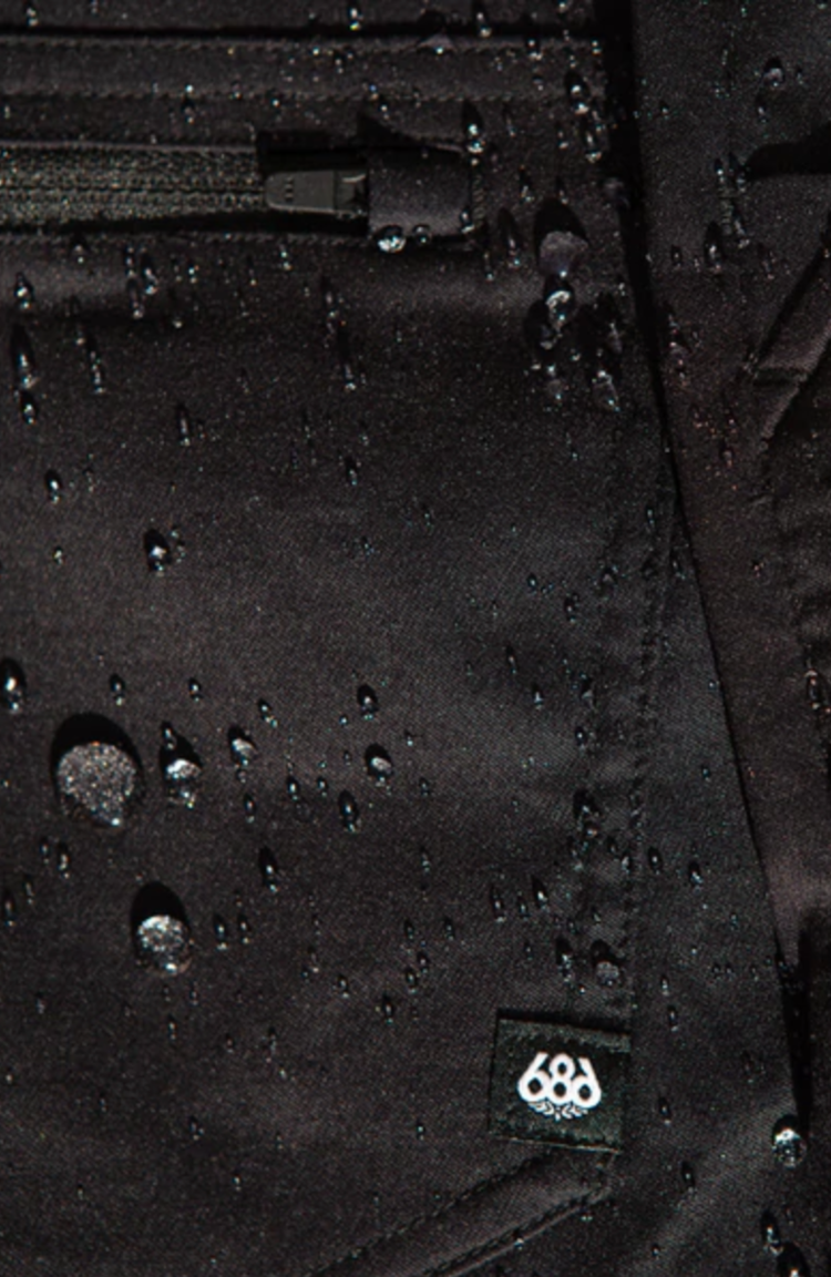 686 686 EVERYWHERE HYBRID SHORT RELAXED  BLACK