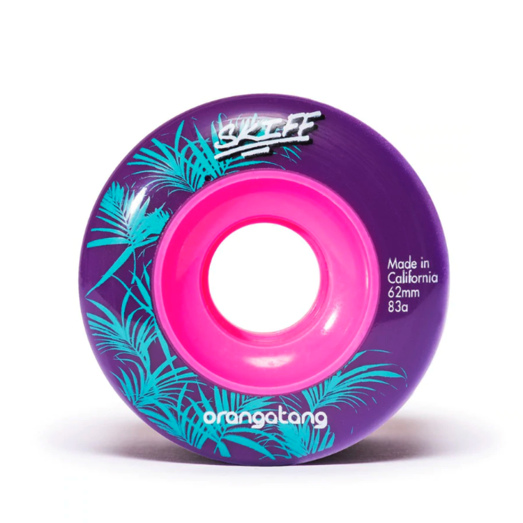Orangatang ORANGATANG WHEELS SKIFFS PURPLE 83A 62MM