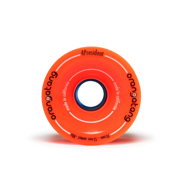 Orangatang ORANGATANG WHEELS 4PRES ORANGE 80A 70MM