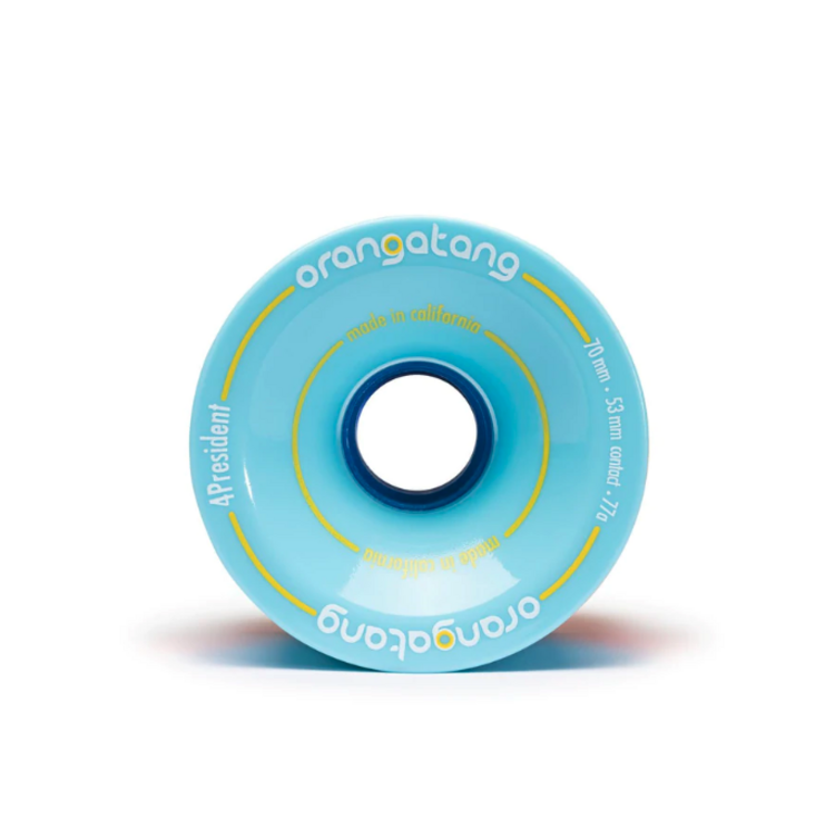 Orangatang ORANGATANG WHEELS 4PRES BLUE 77A 70MM