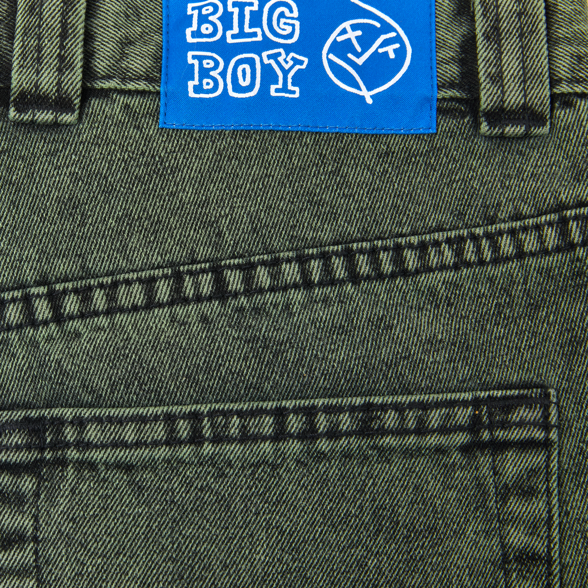 POLAR DENIM - BIG BOY DENIM - MINT BLACK - - Industry Skate & Snow