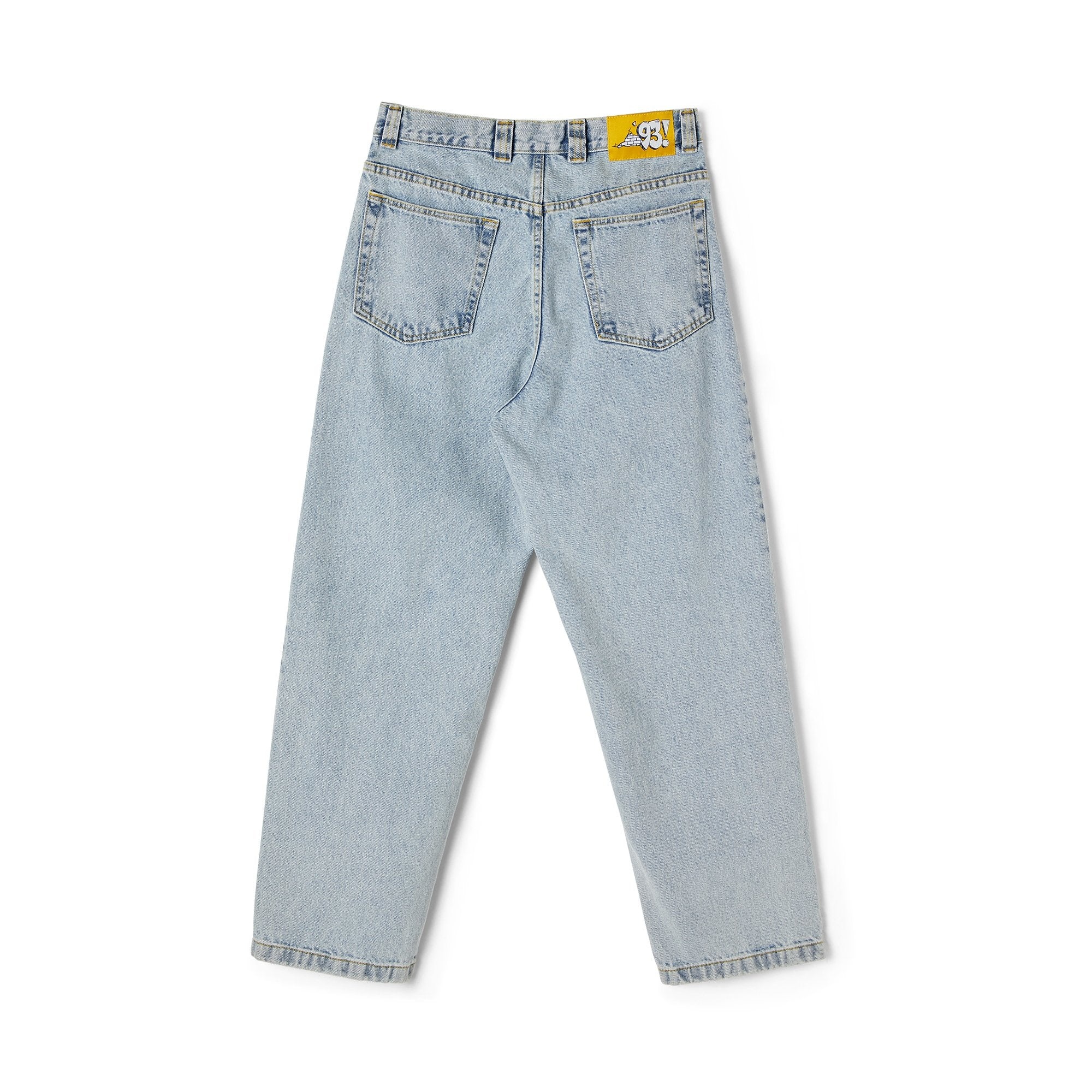 POLAR PANTS - '93! DENIM - LIGHT BLUE - - Industry Skate & Snow