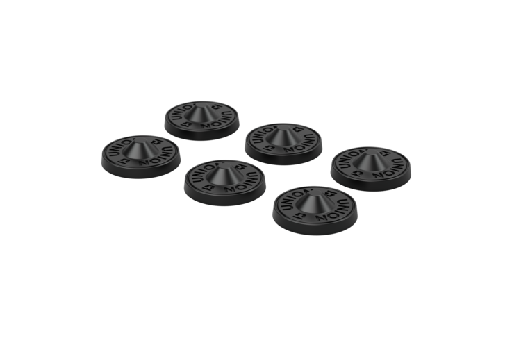 Union Union Metal Stomp Pad (6pcs) Black 2023