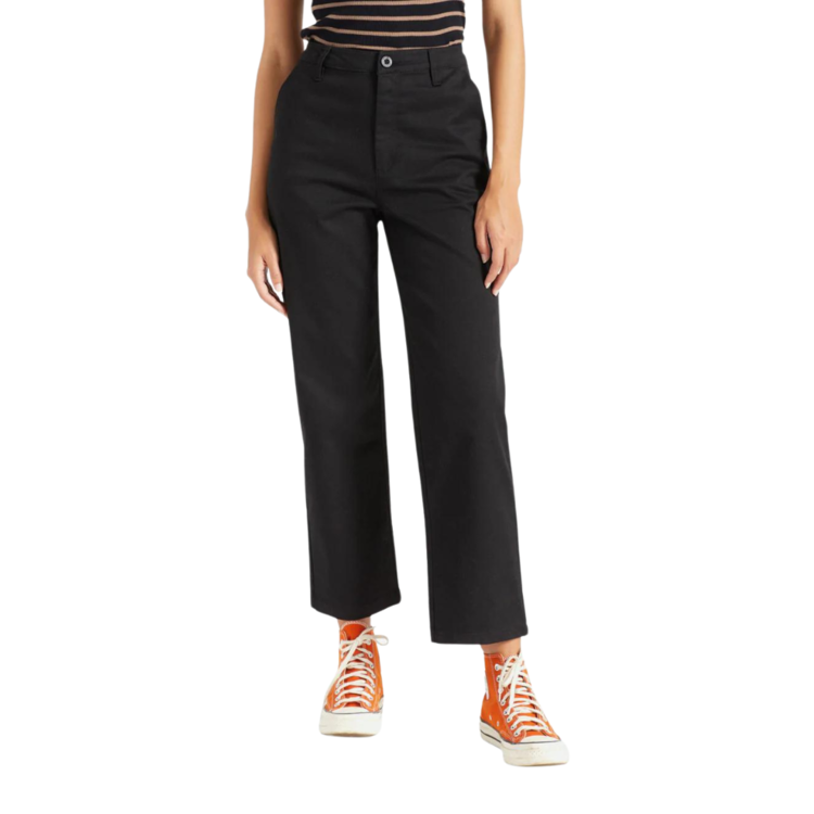 Brixton Brixton VICTORY WIDE LEG PANT BLACK
