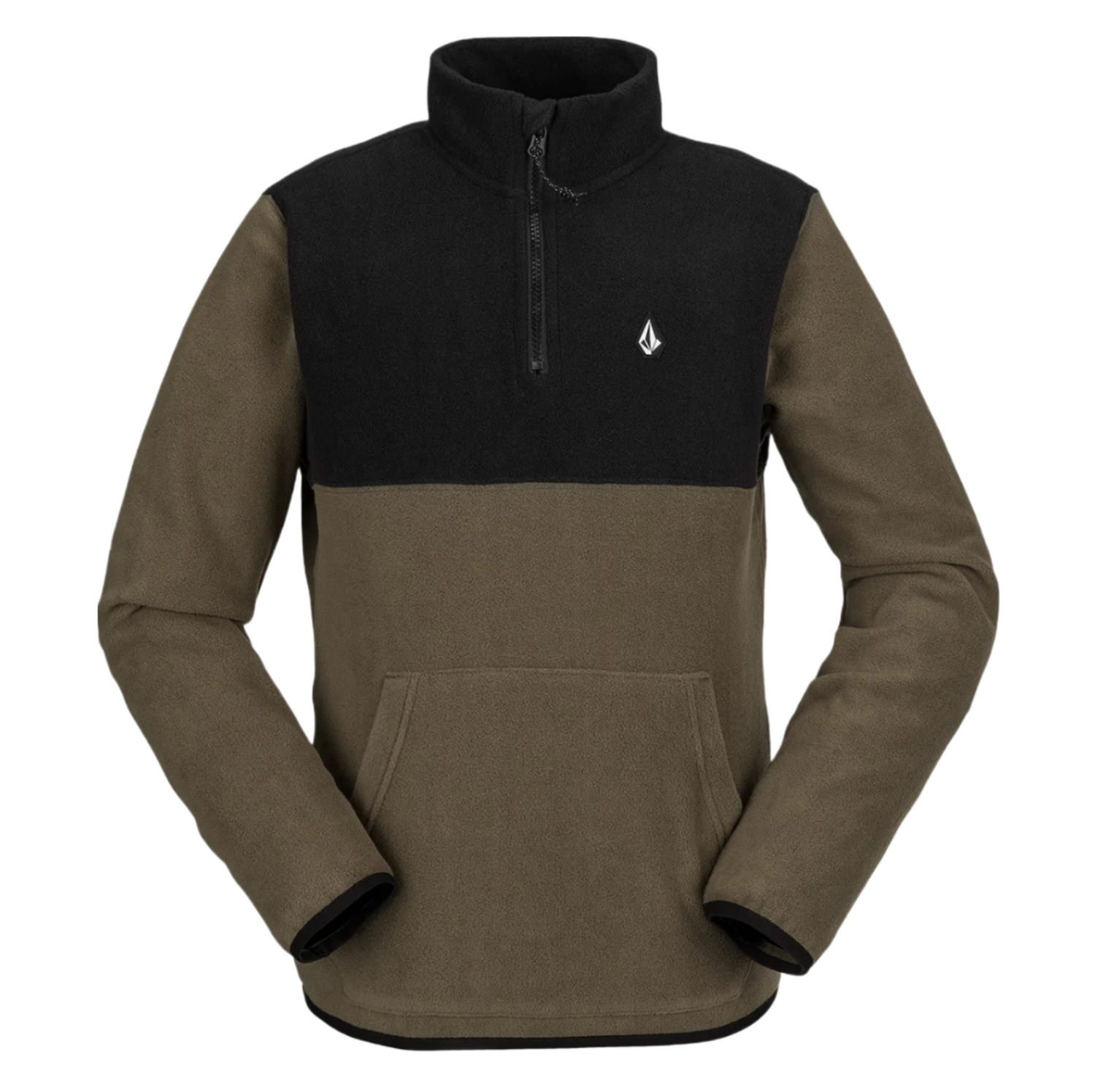 VOLCOM-POLAR FLEECE P/O BLACK - Fleece sweatshirt