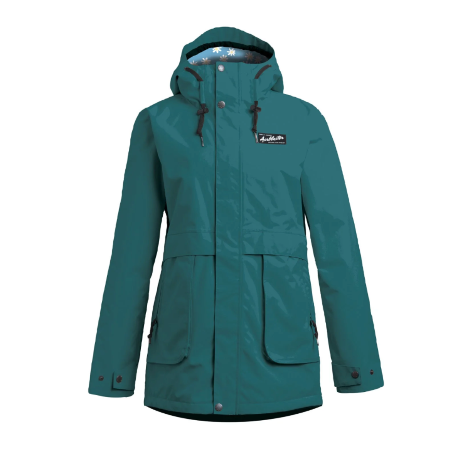 Airblaster Nicolette Jacket-Spruce - Industry Skate & Snow