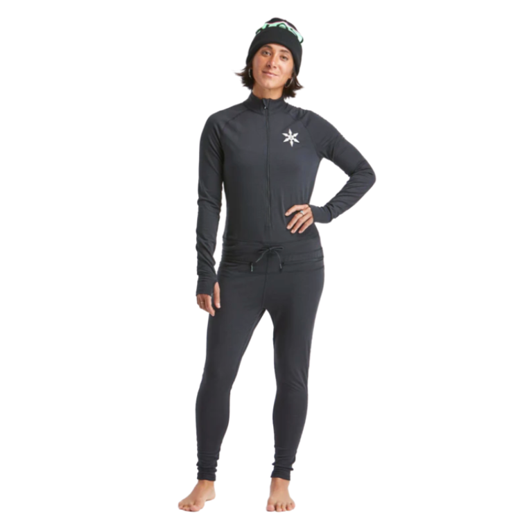 Airblaster Airblaster Women's Hoodless Ninja Suit-Rose Quartz Daisy