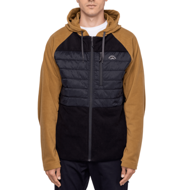 686 686 Mens Hybrid Puffer Jacket BREN