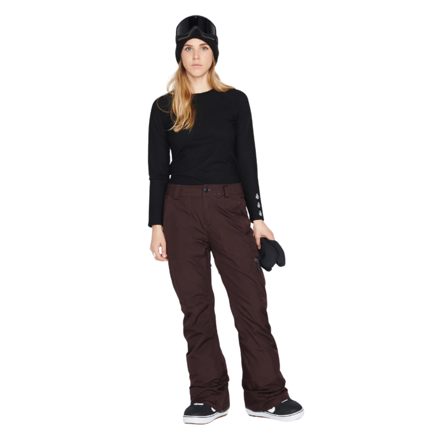 Volcom KNOX INS GORE-TEX PANT BLACK PLUM - Industry Skate & Snow