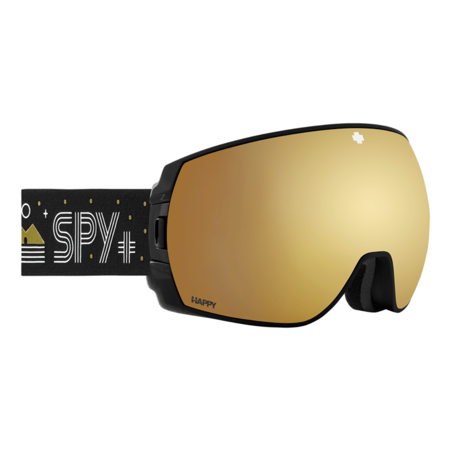 Spy Legacy SPY + Tom Wallisch Happy Bronze Gold Spectra Mirror +