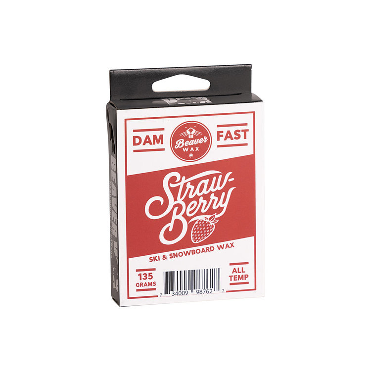 Beaver Wax BEAVER WAX DAM FAST STRAW-BERRY 135G