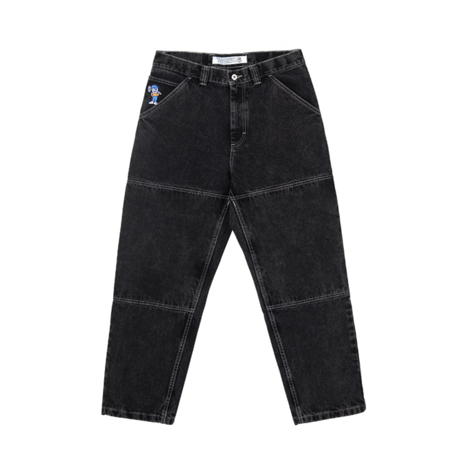 POLAR 93! WORK PANTS - WASHED BLACK - Industry Skate & Snow