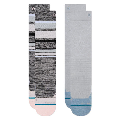 Stance STANCE KIDS BOBBIN WOOL PERFORMANCE SNOW OTC SOCKS 2 PACK