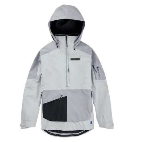 Burton Burton Women's Carbonate GORE-TEX 2L Anorak Jacket Gray Cloud/Silver Sconce