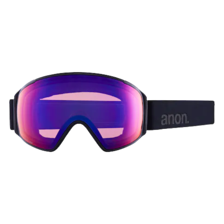 Anon Anon M4 Toric Goggles + Bonus Lens + MFI Face Mask Frame: Smoke, Lens: Perceive Sunny Onyx, Spare Lens: Perceive Variable Violet