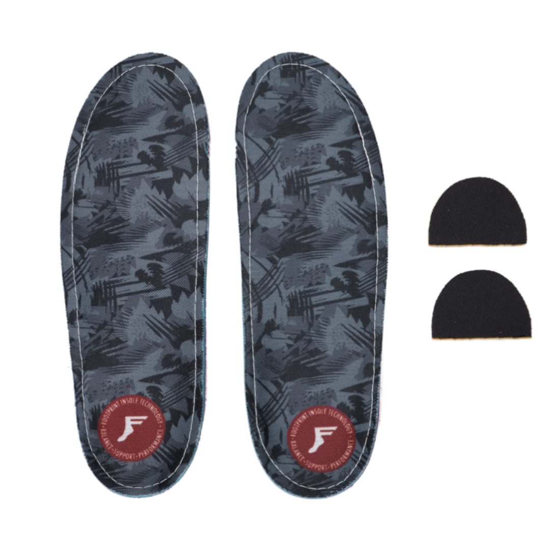 FOOTPRINT GAME CHANGER 5MM ORTHOTICS DARK CAMO Industry Skate & Snow