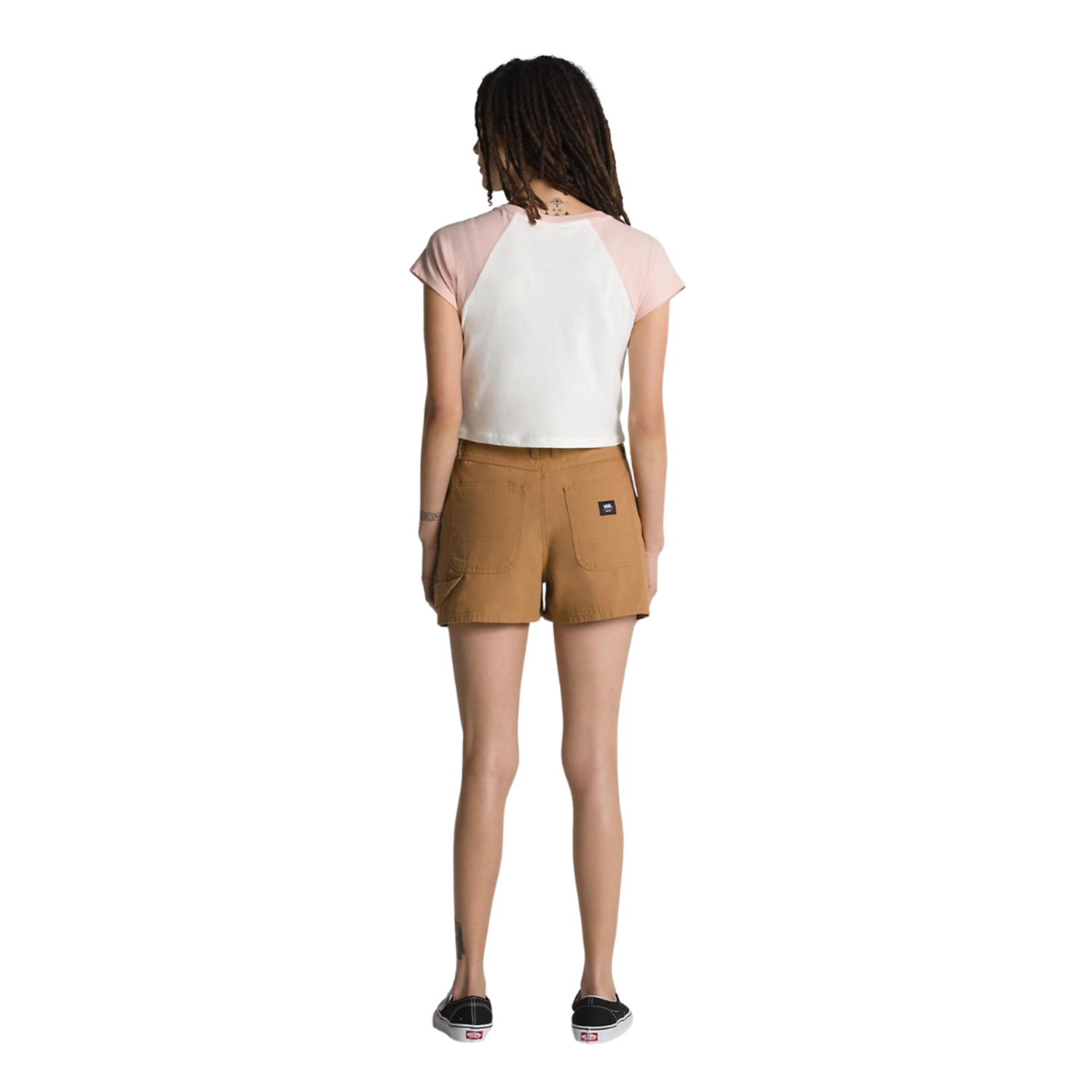 Khaki skirt womens clearance vans