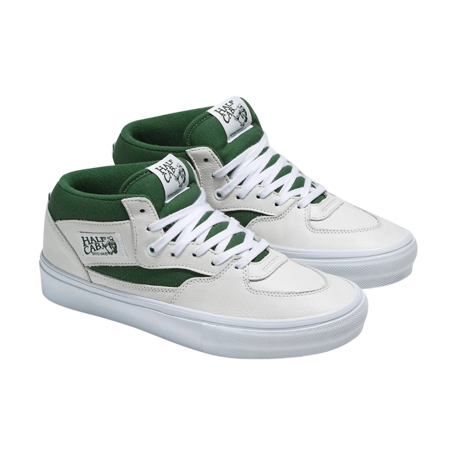 Vans M SKATE HALF CAB WHITE GREEN Industry Skate Snow