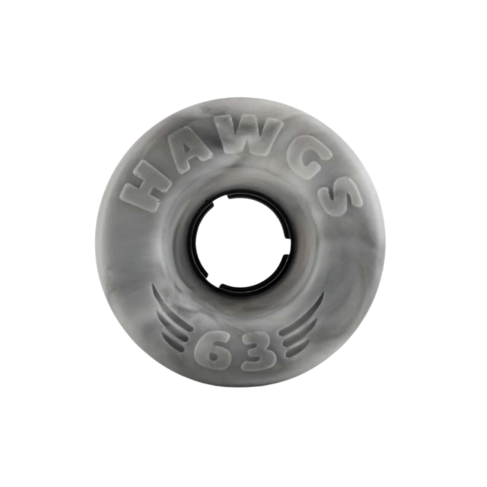 HAWGS HAWGS DOOZIES GREY/WHITE SWIRL 63mm 78a