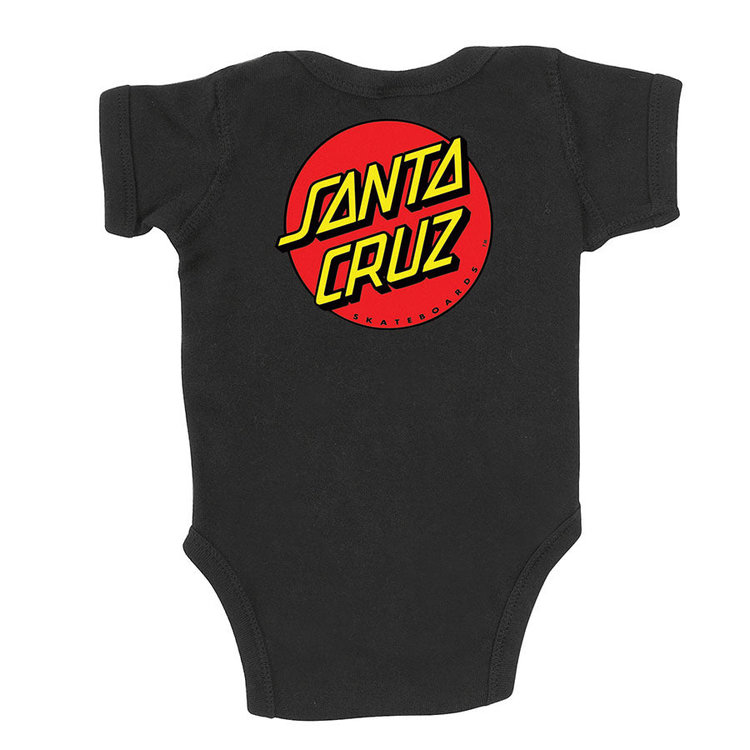 Santa Cruz SANTA CRUZ INFANT ONE PIECE CLASSIC DOT BLACK