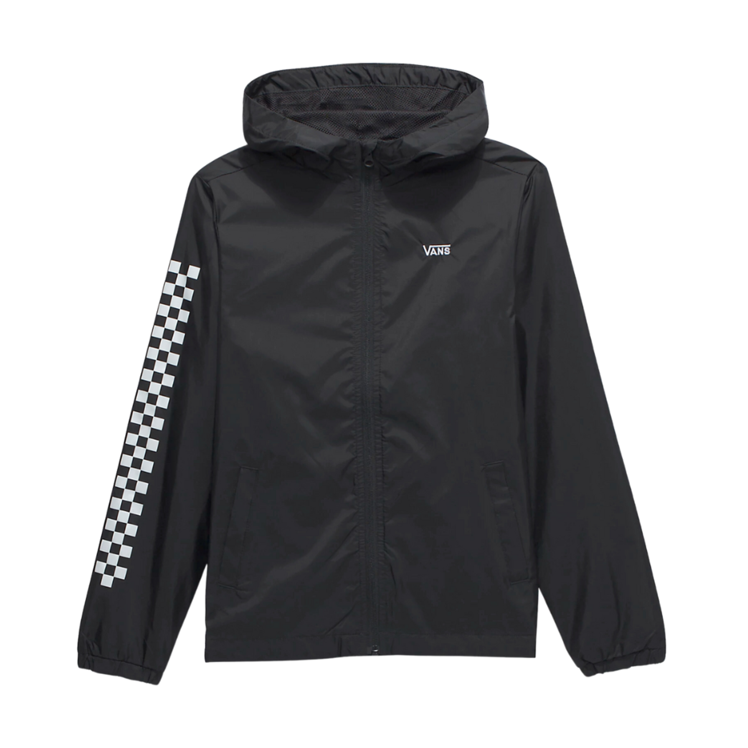 Vans windbreaker best sale mens white