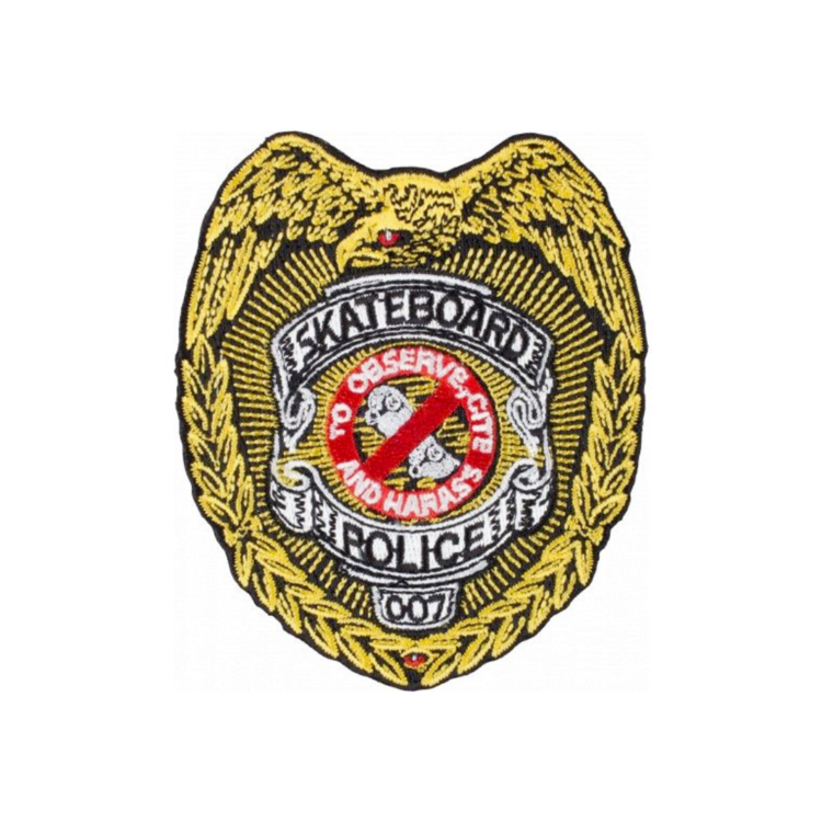 Powell Peralta POWELL PERALTA PATCH SKATEBOARD POLICE