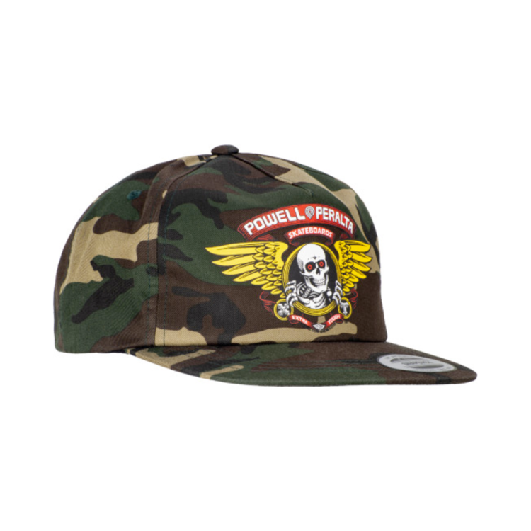 Powell Peralta POWELL PERALTA WINGED RIPPER SNAPBACK CAMO