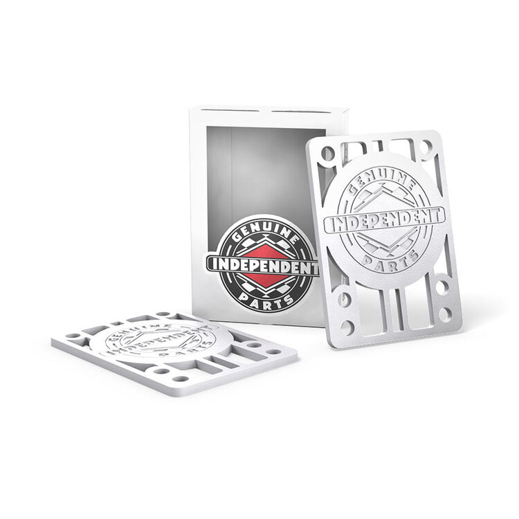 Independent INDEPENDENT RISERS 1/8IN WHITE