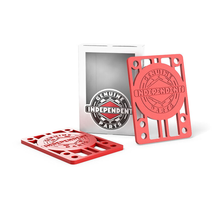 Independent INDEPENDENT RISERS 1/8IN RED