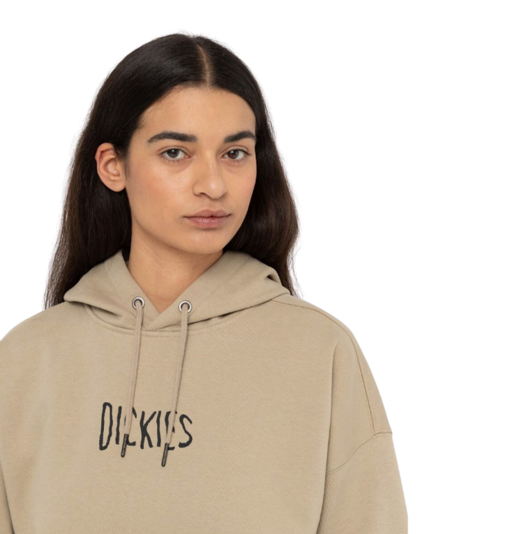 DICKIES DICKIES WOMENS CRESWELL SWEATSHIRT DESERT SAND