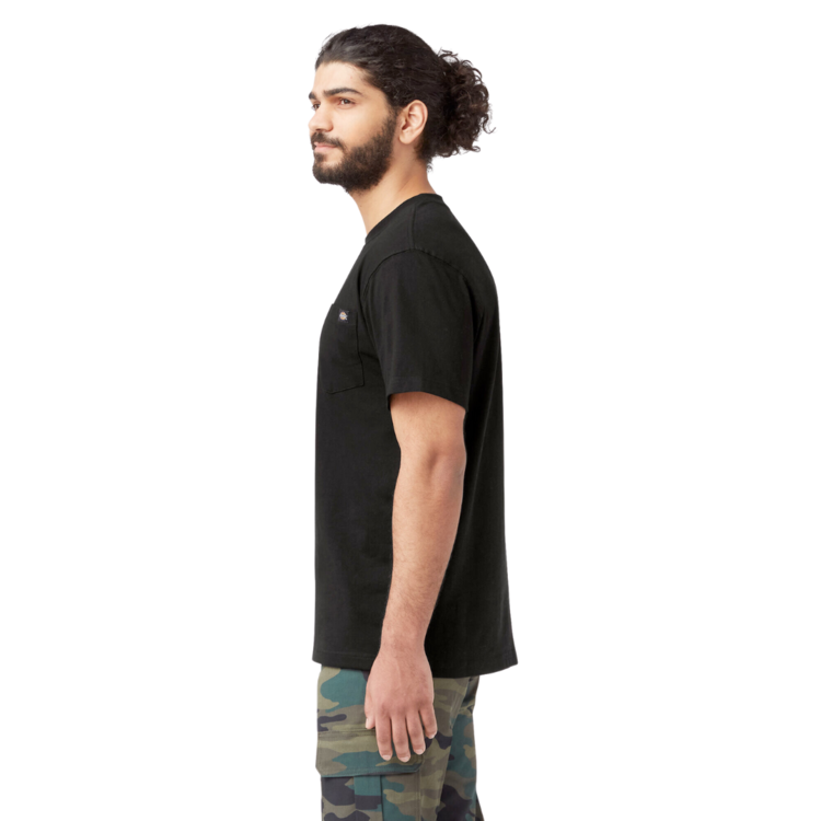 DICKIES DICKIES MENS SKATEBOARDING HEAVYWEIGHT S/S POCKET TEE KNIT BLACK