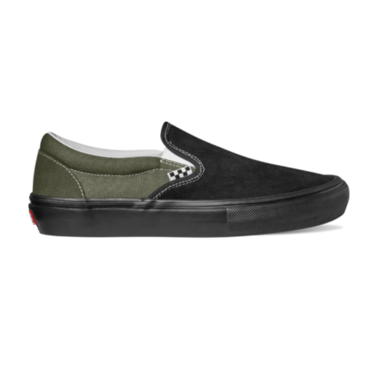 Vans Vans M SKATE SLIP-ON BLACK/GRAPE LEAF