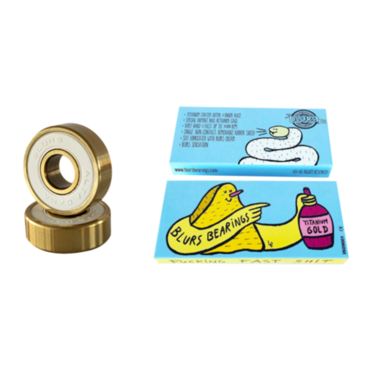 Blurs bearings BLURS Lucas Beaufort Titanium Gold