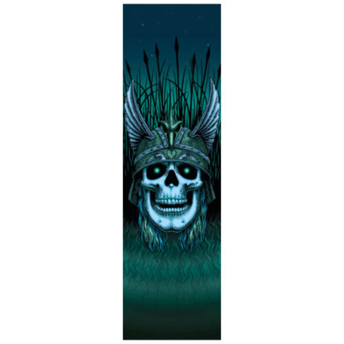 Powell Peralta POWELL PERALTA GRIPTAPE GREEN ANDERSON SKULL (9)