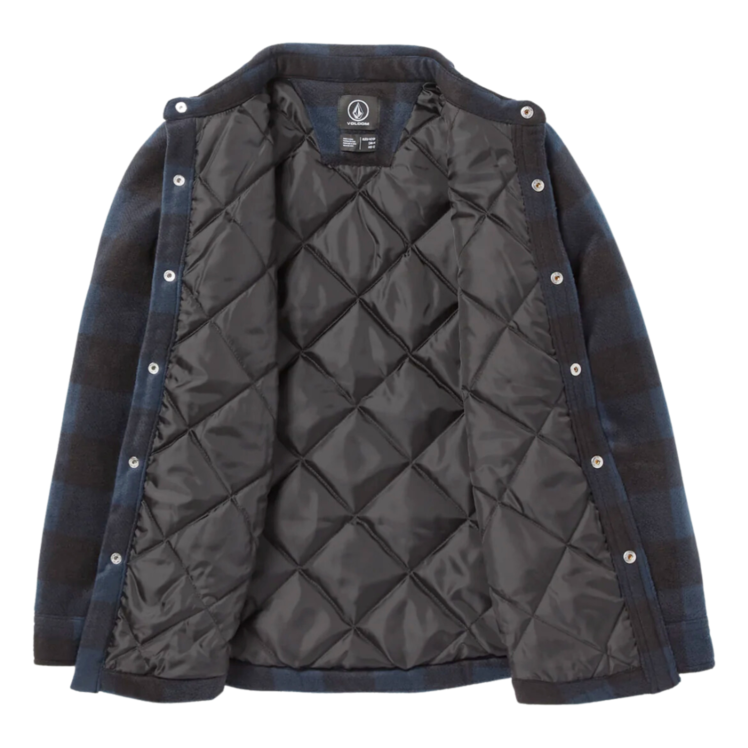 VOLCOM BOWER POLAR FLEECE 中綿入りジャケット　CPO Volcom Mens Bowered Fleece Over-Shirt – Sanbah Australia