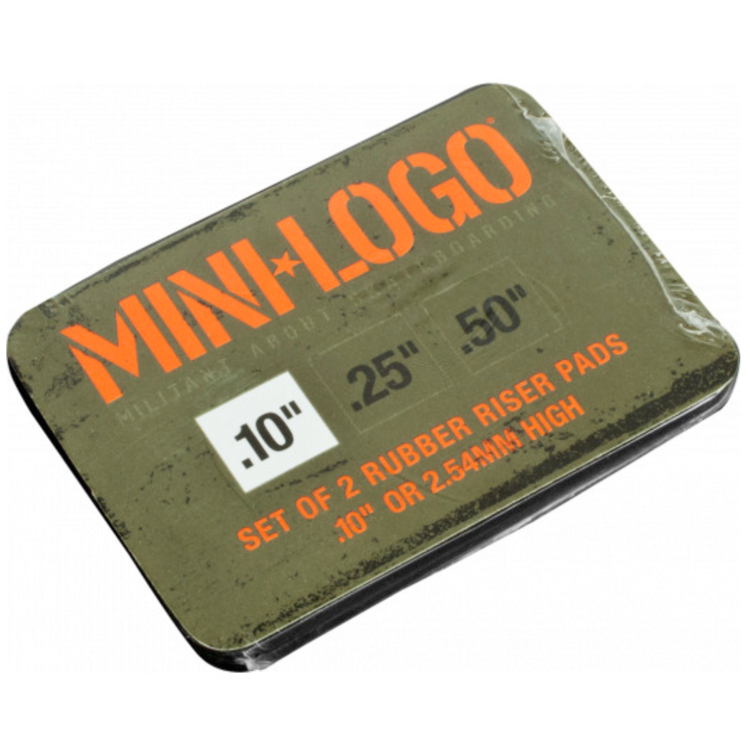 MINI LOGO RISERS .10