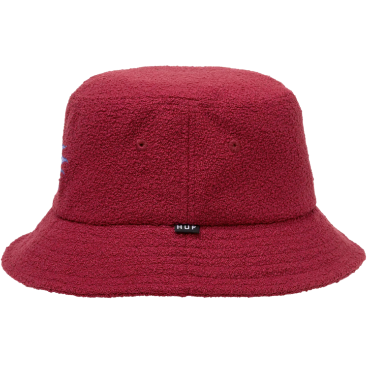 HUF HUF FIRE BUCKET HAT PURPLE