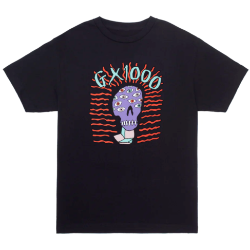 GX1000 GX1000 MELTDOWN TEE BLACK