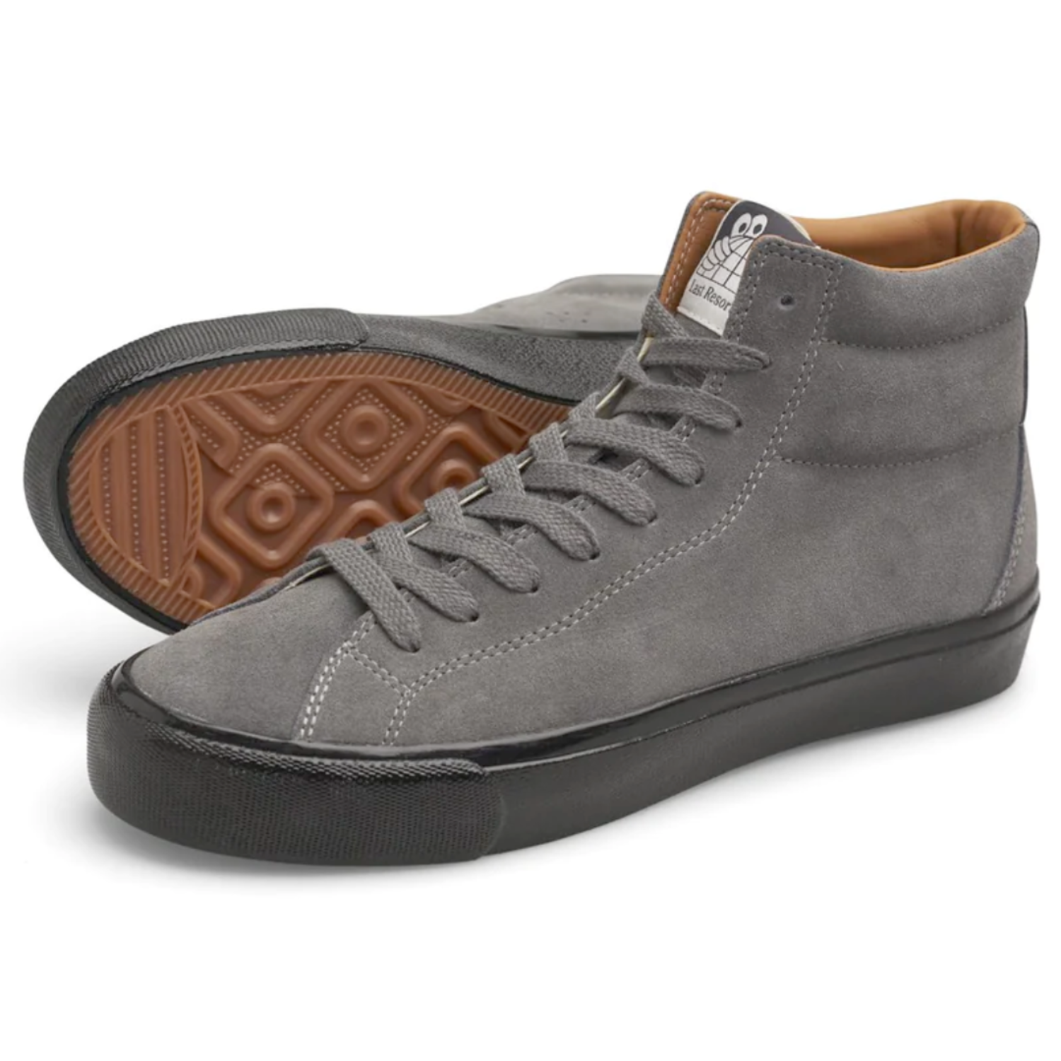 LAST RESORT VM003 SUEDE HI STEEL GREY/BLACK - Industry Skate & Snow