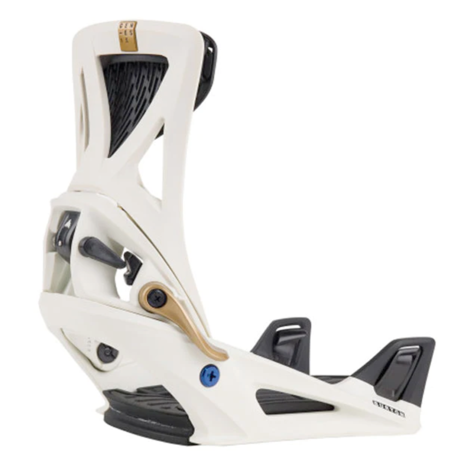 Burton Men's Step On Genesis Re:Flex Snowboard Bindings White/Gold 