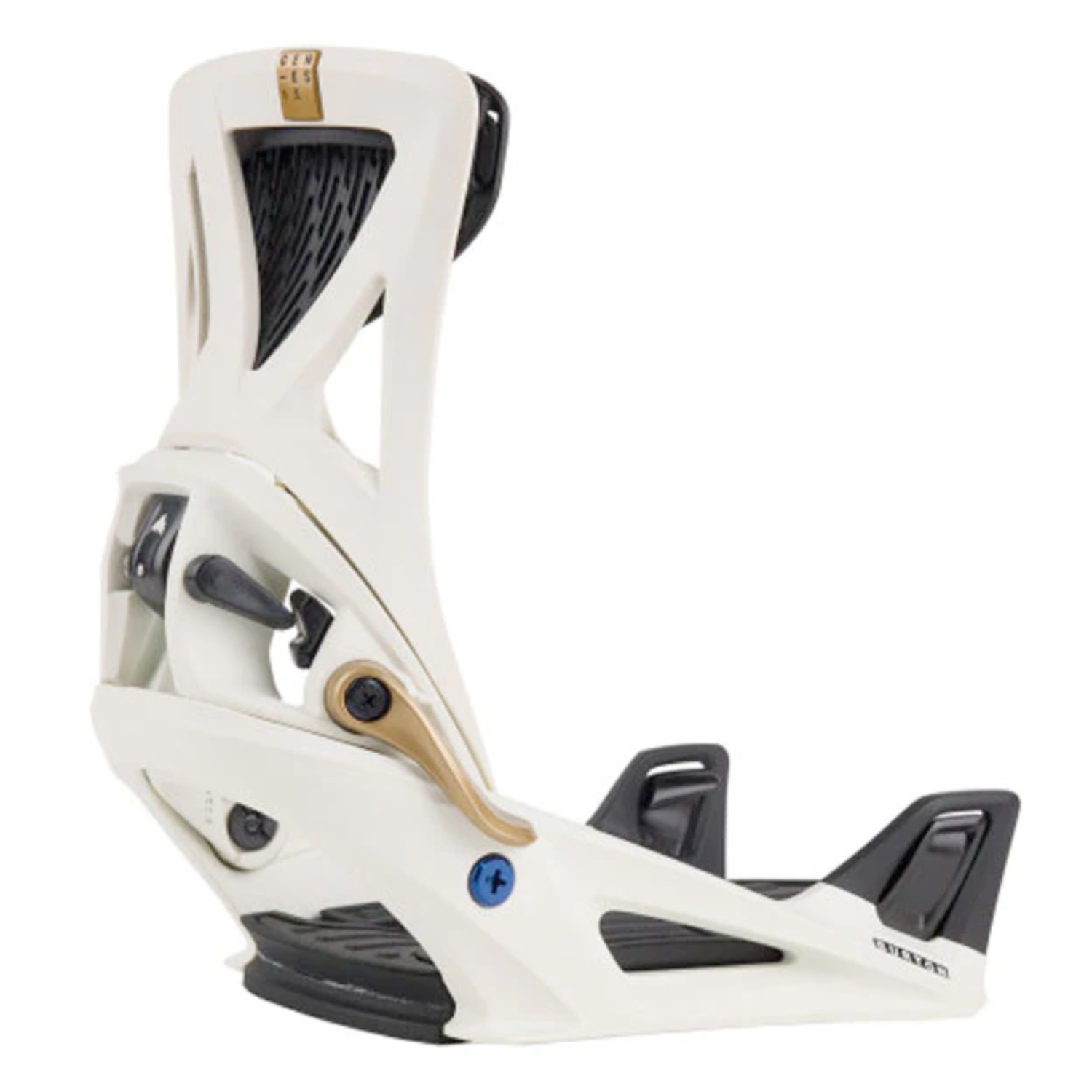 Burton Men's Step On Genesis Re:Flex Snowboard Bindings White/Gold