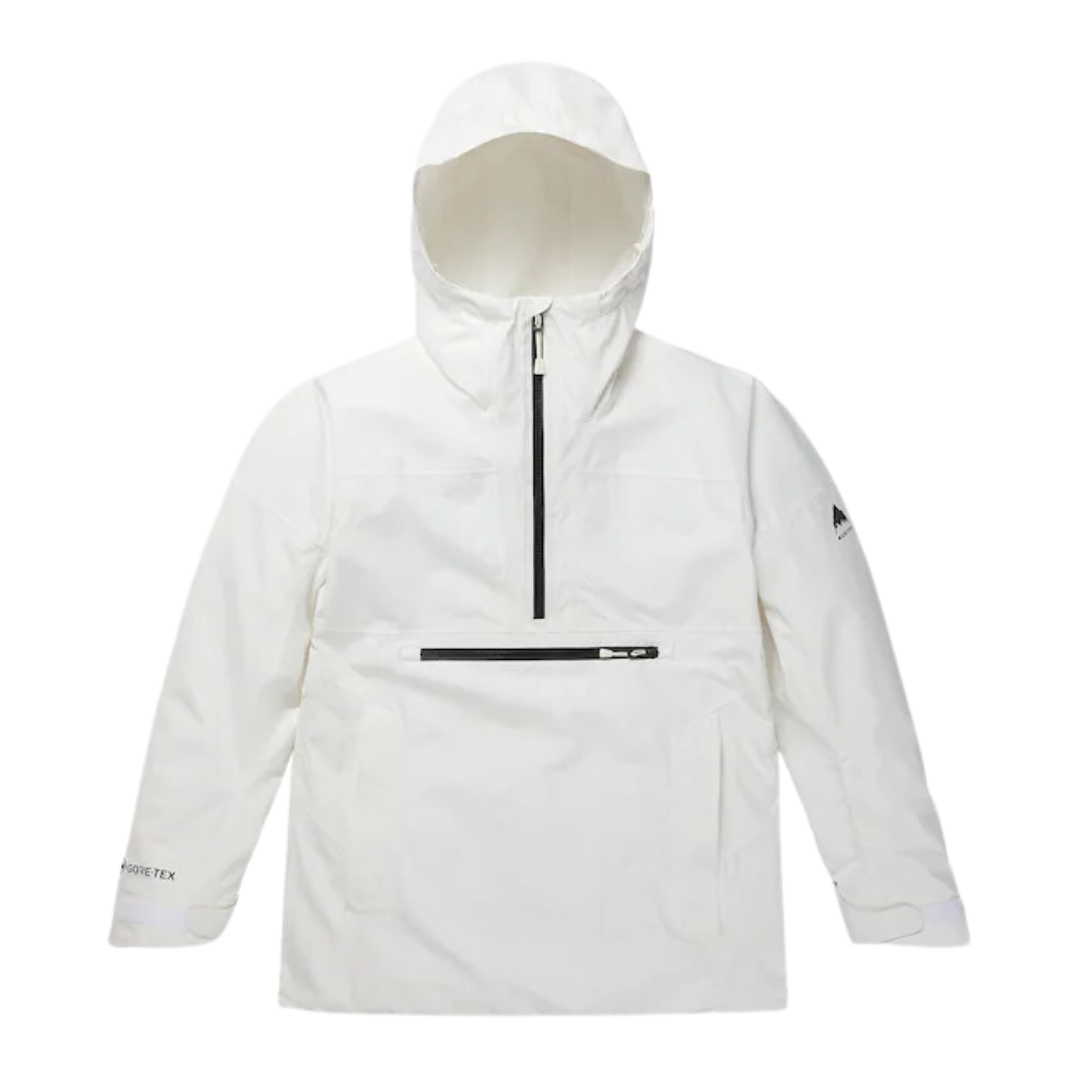 Burton Women's Pillowline GORETEX 2L Anorak Jacket Stout White Industry Skate & Snow