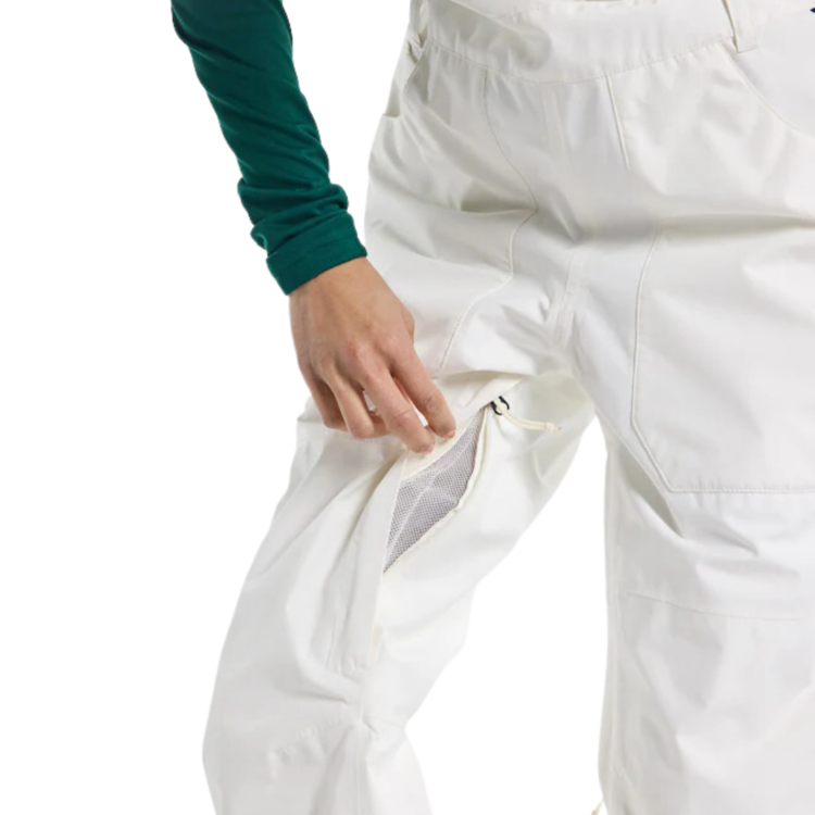 Burton Burton Women's Avalon GORE-TEX 2L Bib Pants Stout White