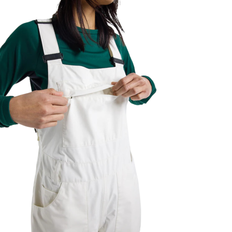 Burton Burton Women's Avalon GORE-TEX 2L Bib Pants Stout White