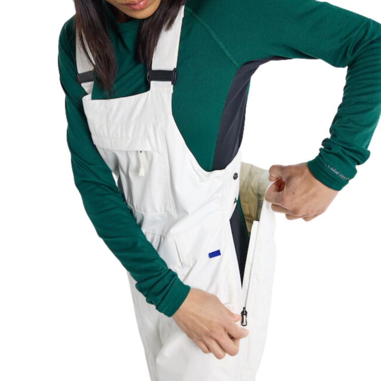 Burton Burton Women's Avalon GORE-TEX 2L Bib Pants Stout White