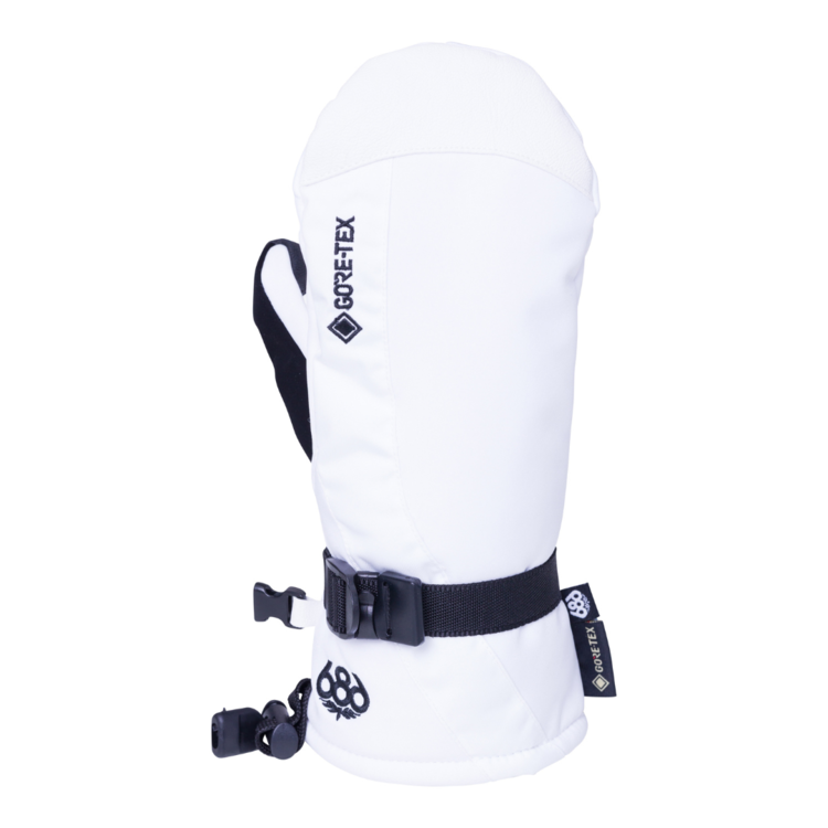 686 686 Women's GORE-TEX Linear Mitt WHITE