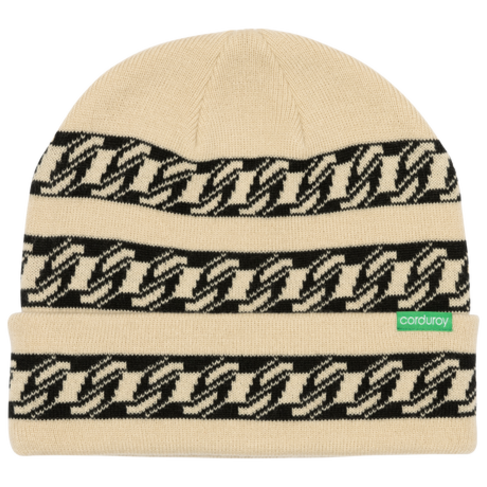 Corduroy CORDUROY LINKS BEANIE EGGSHELL