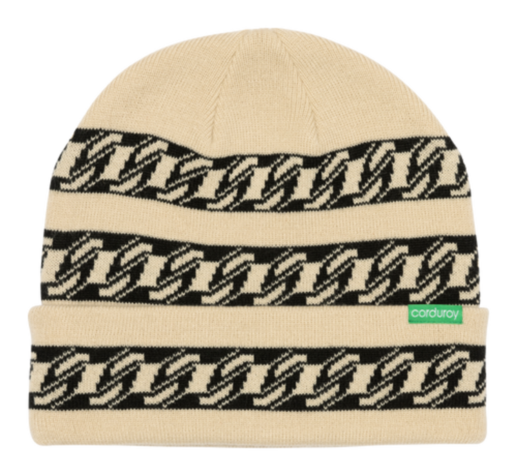 Corduroy CORDUROY LINKS BEANIE EGGSHELL