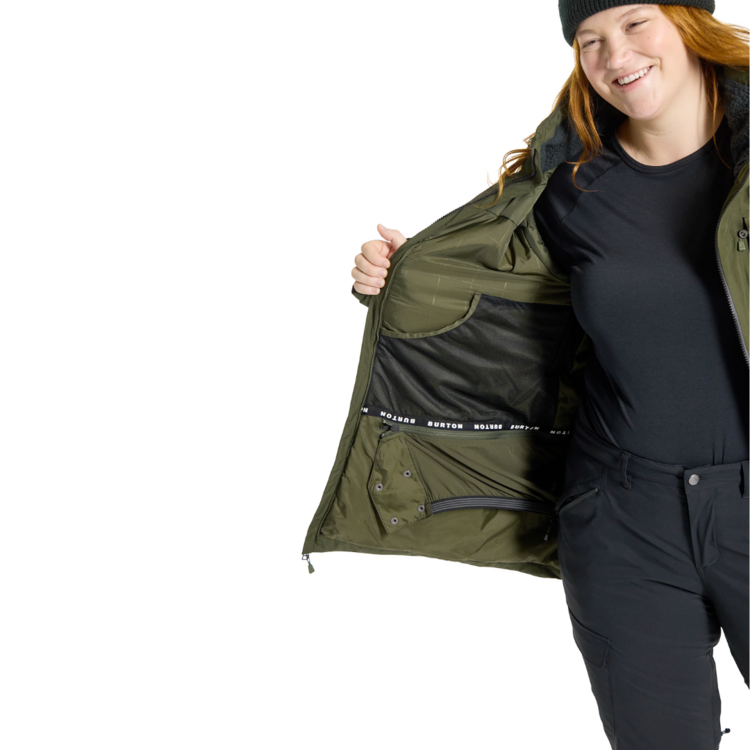 Burton Burton Women's Pillowline GORE-TEX 2L Jacket Forest Night