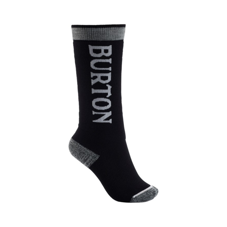 Burton Burton Kids' Weekend Midweight Socks 2-Pack True Black